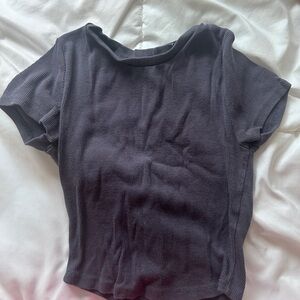 Garage Baby Tee Plum